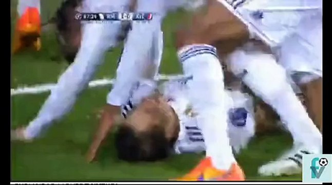 Goal Javier Hernández - Real Madrid 1-0 Atlético de Madrid - 22-04-2015 Champions League -