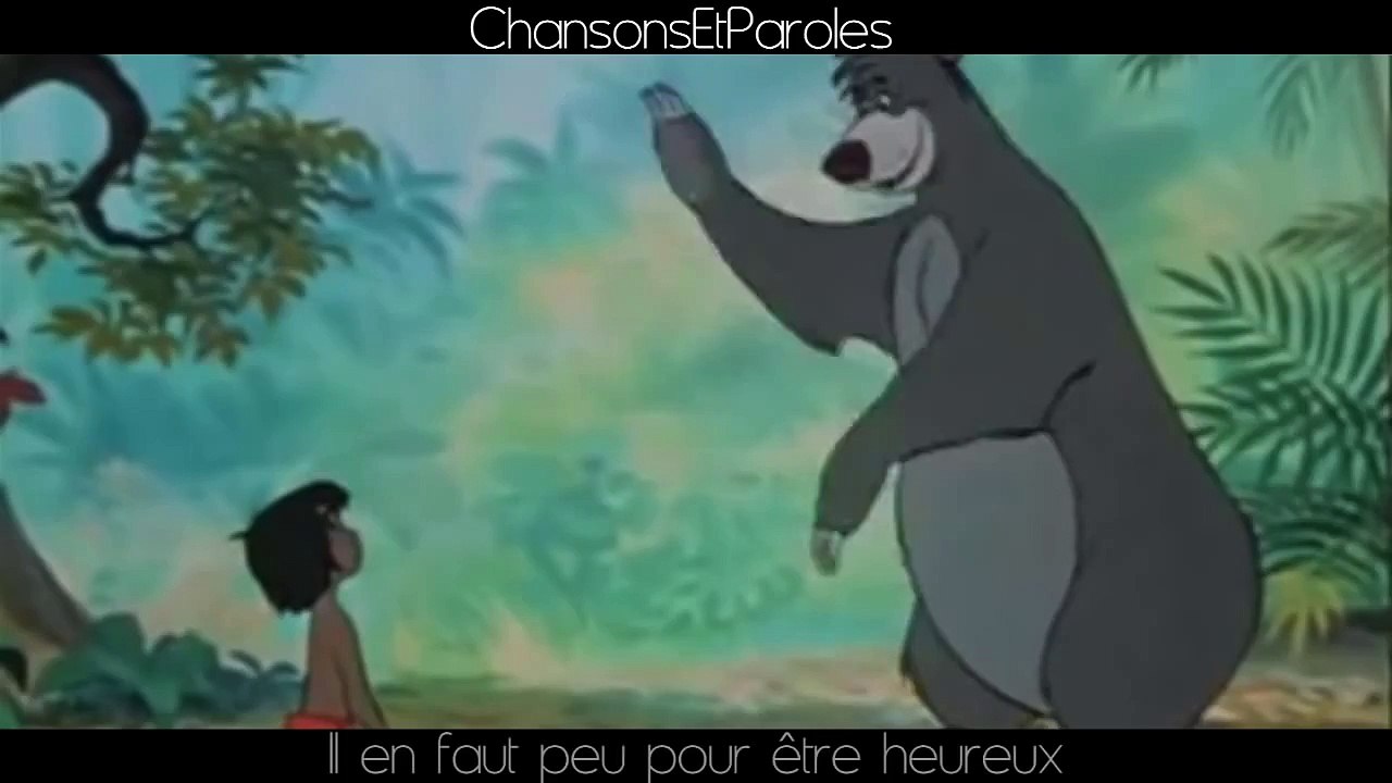 Il En Faut Peu Pour être Heureux Lyrics