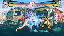 Ultra Street Fighter 4 Omega mode mods sexy new Sakura Bikini Cammy Wild Kitty costumes HD 60fps 1