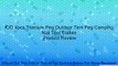 IGO 4pcs Titanium Peg Outdoor Tent Peg Camping Nail Tent Stakes Review