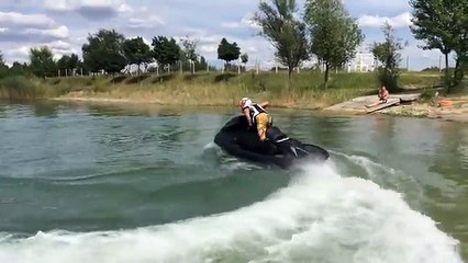 CRAZY! Water Motorcycle Powered By A Suzuki Hayabusa Engine