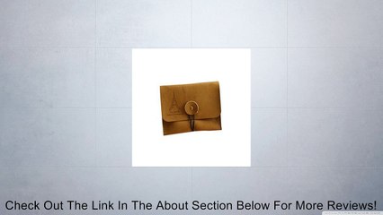 New Retro Romantic Tower Suede Leather Nostalgic Wallet Key Coin Bag Pouch Purse Review
