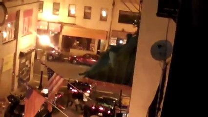 1 Guy takes on 7 gang members with a baseball bat