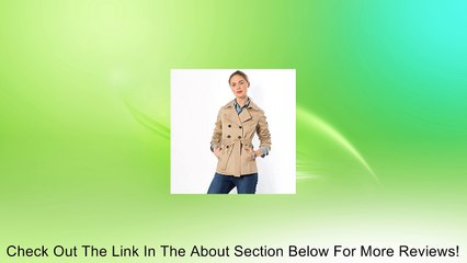 La Redoute Women's Short Cotton Satin Trench Coat Review