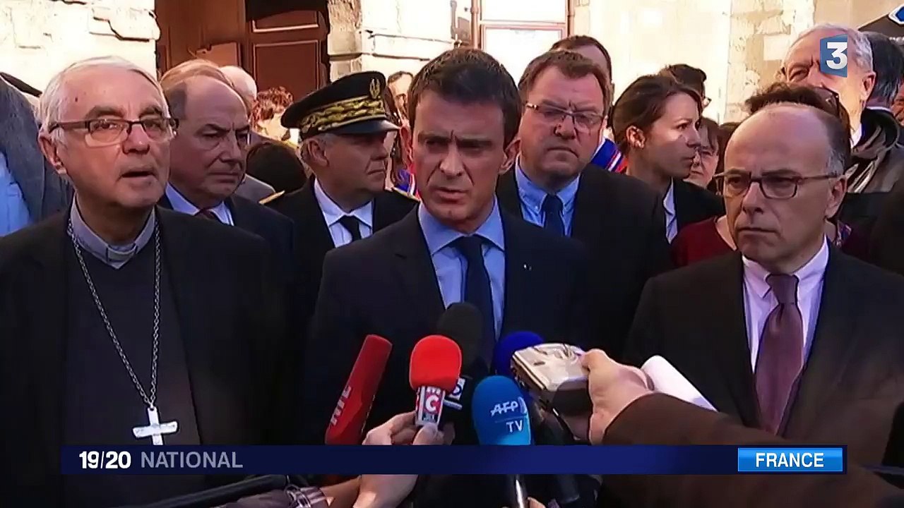 Attentat déjoué à Paris : selon Manuel Valls, "les catholiques de France étaient visés"