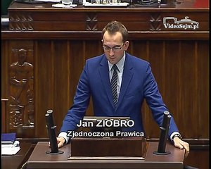 Poseł Jan Ziobro - Wystąpienie z dnia 22 kwietnia 2015 roku.