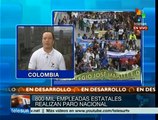 Colombia: trabajadores públicos preparan paro nacional indefinido