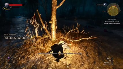 The Witcher 3 : Wild Hunt - Une quête sur Xbox One (Precious Cargo)