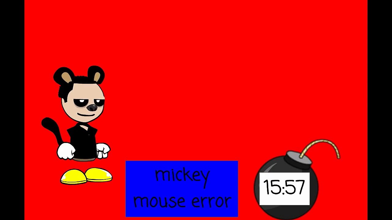 mickey mouse error