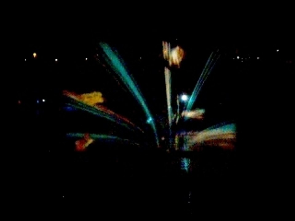 Futuroscope  le spectacle pyrotechnique