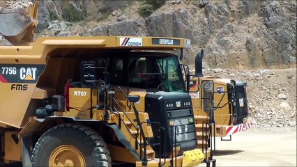 Massive CAT 988K Wheel loader at Hillhead 2014