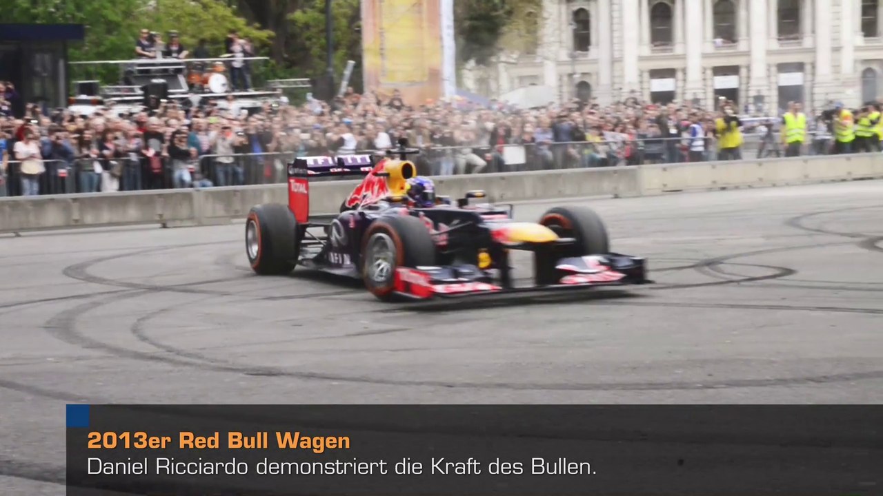 Red Bull Formel 1 Showrun 2015 in Wien