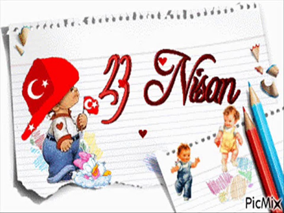 Bugün 23 Nisan Şarkısı+Şarkı Sözü - çocuk şarkısı