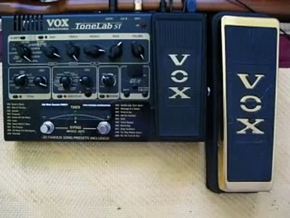Vox ToneLab ST demo w/ Fender Stratocaster + David Gilmour Castellorizon Cover