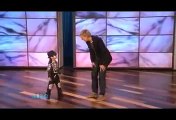 4 year old chinese little boy dancing like Michael Jackson on the Ellen Degeneres show