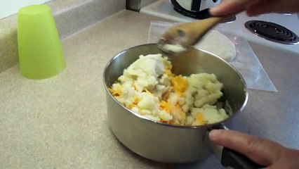 Cheese and Potato Perogies- MY WAY! Not remotely authentic, I get it.