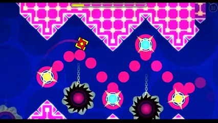 "Geometry Dash" level 15 - Electrodynamix (100%)