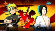 Naruto Ultimate Ninja Storm 2 1080p Boss 5 Sasuke Rank S | Naruto Sakura vs Sasuke Factor Secreto