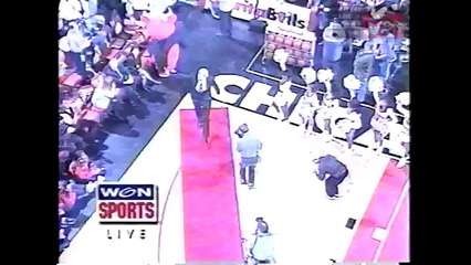 1995-1996 Chicago Bulls NBA Championship Ring Ceremony & Championship Banner 72-10 Season