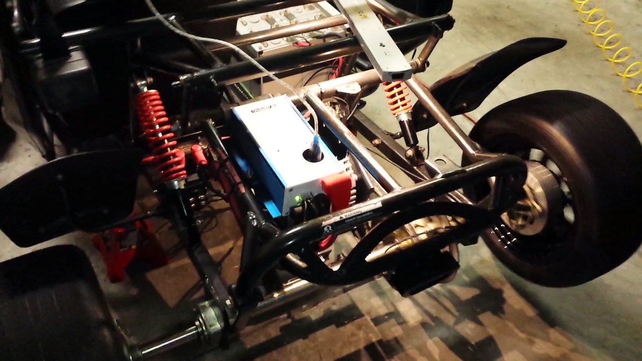 PMDC electric kart: seating new brushes, e-xpert pro , alltrax controller pro