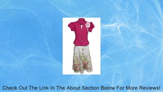 Alexandra Girls Formal Dress Suit Three Piece Floral Dress Set Review