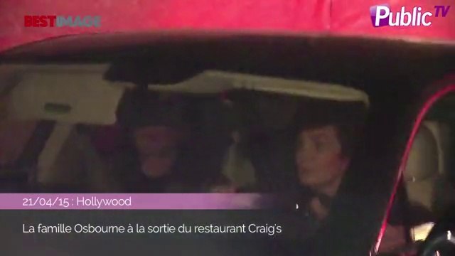 Exclu Vidéo : Kelly, Sharon, Ozzy... Virée nocturne et en famille pour les Osbourne !