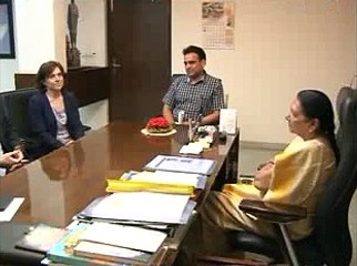 Gandhinagar Gujarat CM Meeting with France Delegation