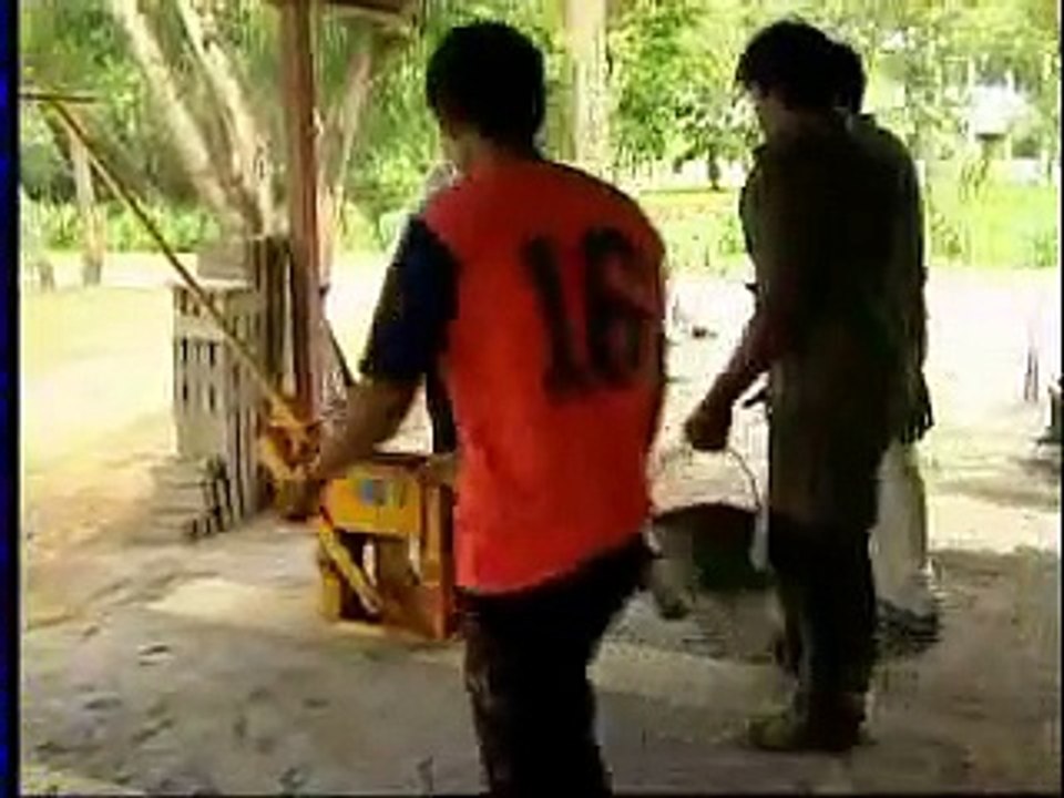 Low-cost construction  interlocking soil cement blocks & bricks habitech building system