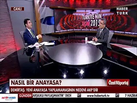 Demirtaş AKP Parti Kapatma Maddesini Desteklememizi İstemedi