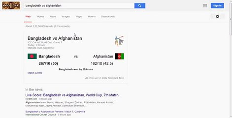 Cricket World Cup 2015 Live, Highlights- Bangladesh Inflict 105-Run Defeat on Debutants Afghanistan