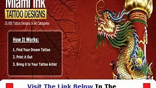 Miami Ink Tattoo Designs Review  MUST WATCH BEFORE BUY Bonus + Discount