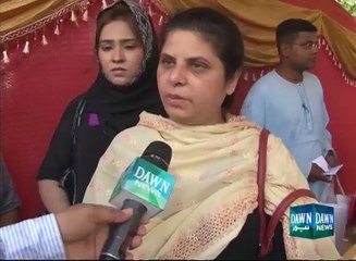 NA-246 by-polls: Female voters talks with DawnNews