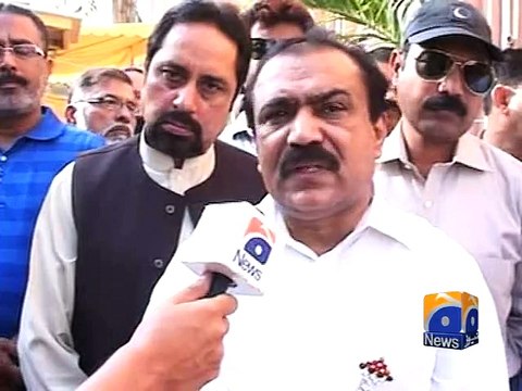 NA-246: PTI,JI,MQM candidates at Polling Stations-23 April 2015