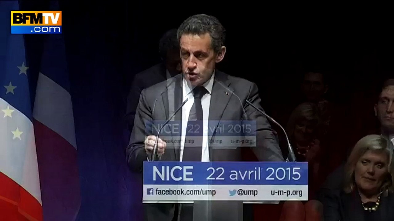 Sarkozy: "La fille de Le Pen dans le Nord et la petite-fille dans le Sud, ce n'est pas l'idée que je me fais de ce pays"