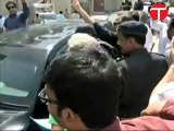 MQM workers have surrounded PTI’s Imran Ismail’s car