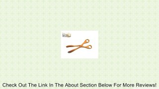 Salad Tongs Scissor Style Cherry Wood Review
