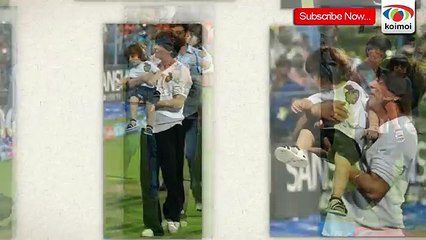 Download Video: KKR Vs Mumbai Indians 2015 IPL Match - AbRam Cheers With Shah Rukh Khan