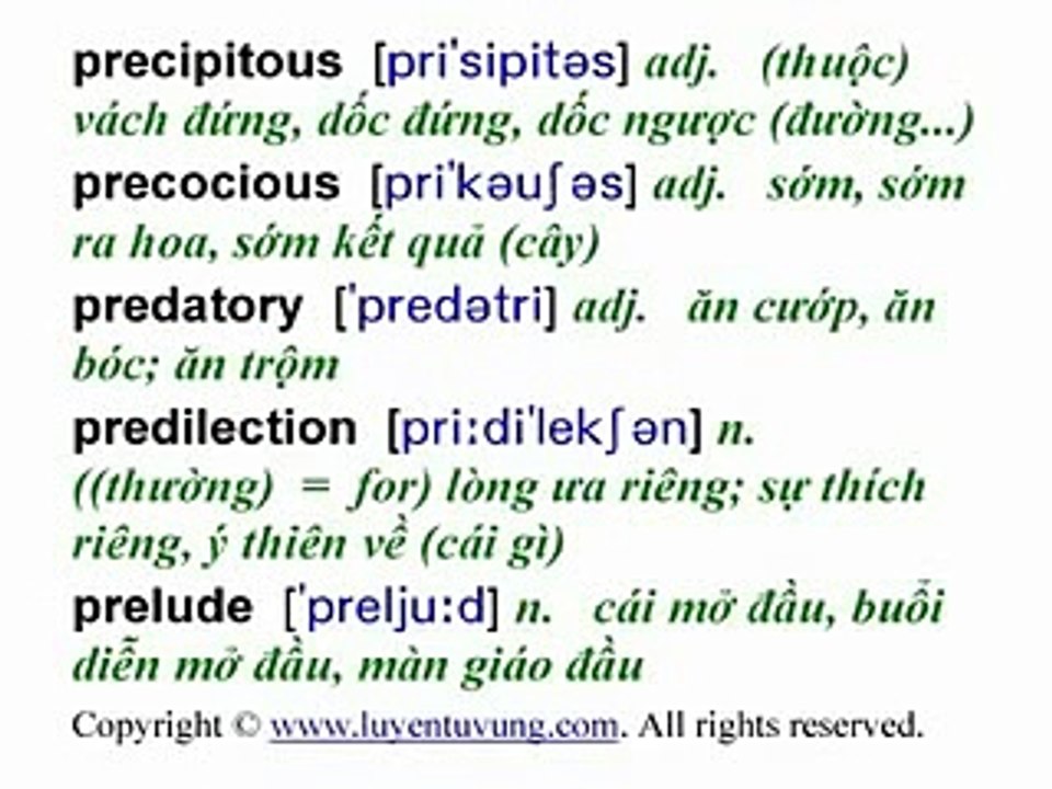 Luyện Thi TOEIC analyts Ms Hoa TOEIC Essential Words for the TOEFL   Lesson 17-Bacitikdaithanh