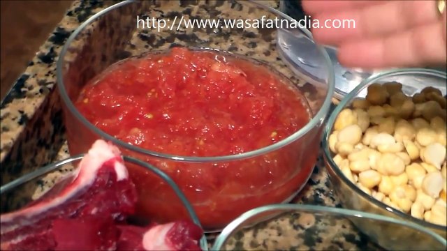 الحريرة المغربية بالطريقة الاصلية الناجحة الشيف نادية harira marocaine