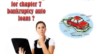 Getting A Car Loan After Chapter 7,chapter 7 Bankruptcy Car Loan