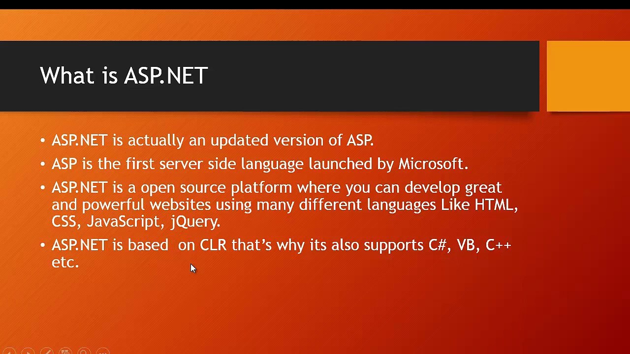 ASP.NET Tutorials in Urdu/Hindi - part 1 introduction