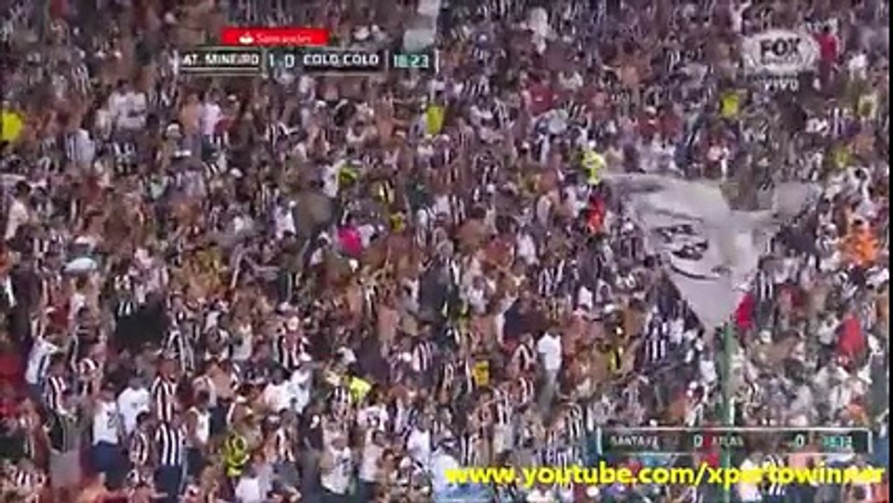 narração dos gringos na fox sport galo 2 x 0 colo colo