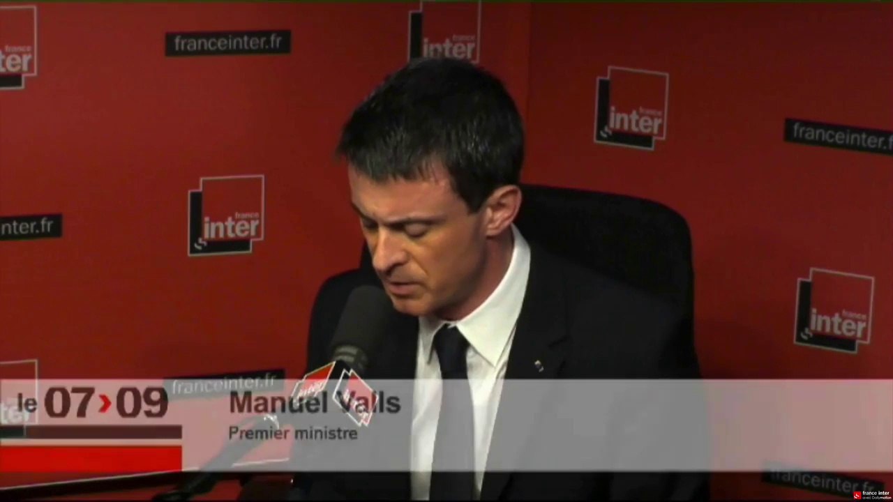 Manuel Valls sur France Inter : "5 attentats ont été déjoués au cours de ces derniers mois"