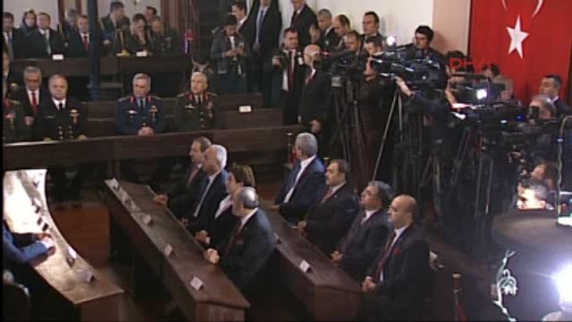 Ulustaki İlk Meclis?te Töreninde Meclis Başkanı Cemil Çiçek Konuştu -2