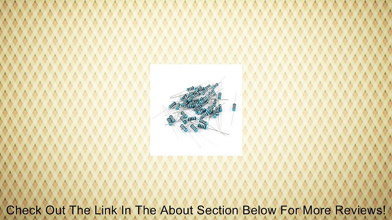 45 Pcs Axial Lead 1% Tolerance Metal Film Resistor 100 Ohm 1/2W Review