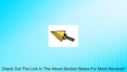 10 Step HSS Titanium Drill Bit 1/4" to 1-3/8" Review