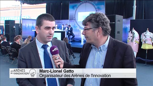 Marc-Lionel Gatto créateur des Arènes de l'Innovation présente la jounrée
