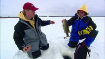 Ice Fishing Largemouth Bass