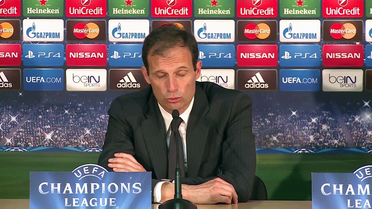 Allegri: 'Wir und die drei besten Europas'