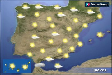 Previsión del tiempo para este jueves 23 de abril